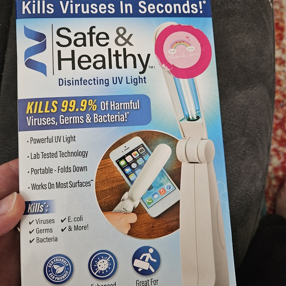 UV Disinfecting Light - White